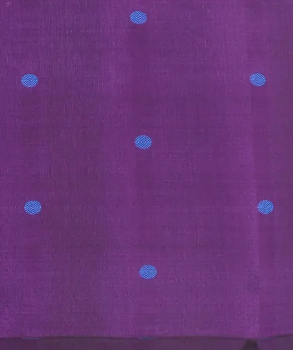 Pure Handloom Signature Soft Silk Saree In Dark Lavendar