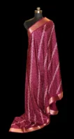 Dola Silk Saree In Deep Burgundy