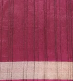 Dola Silk Saree In Deep Burgundy