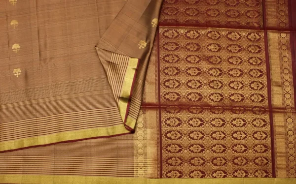 Pure Handloom Signature Soft Silk Saree In Deep Maroon