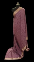 Dola Silk Saree In Deep Purple