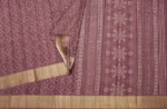 Dola Silk Saree In Deep Purple