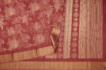 Dola Silk Saree In Dusty Pink