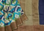 Pure Tussar Silk Saree In Geometric Design