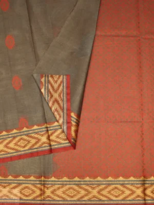 grey-kovai-cotton-saree-ikat-threadwork-closeup.webp