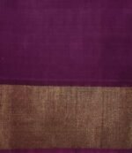 Handloom Pochampally Ikat Saree in Olive Green