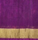Handloom Blue Pochampally Silk Cotton Saree with Lehariya Ikat Designs