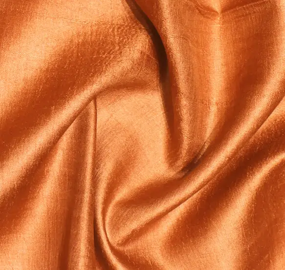 Pure Tussar Silk Saree In Honey Gold
