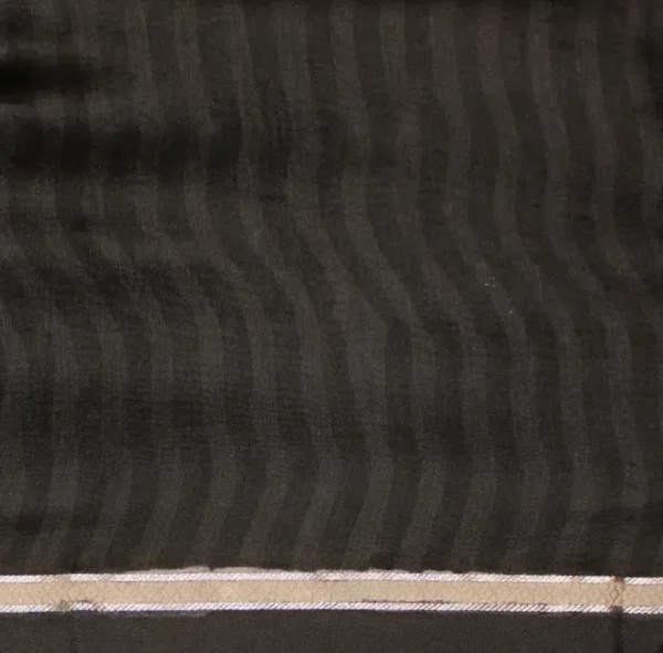 Pure Chanderi Cotton Saree In Ivory Cream Shade