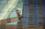 Pure Tussar Silk Saree In Ivory Cream