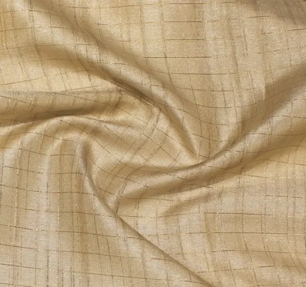 Semi Tussar Saree In Ivroy Cream Shade