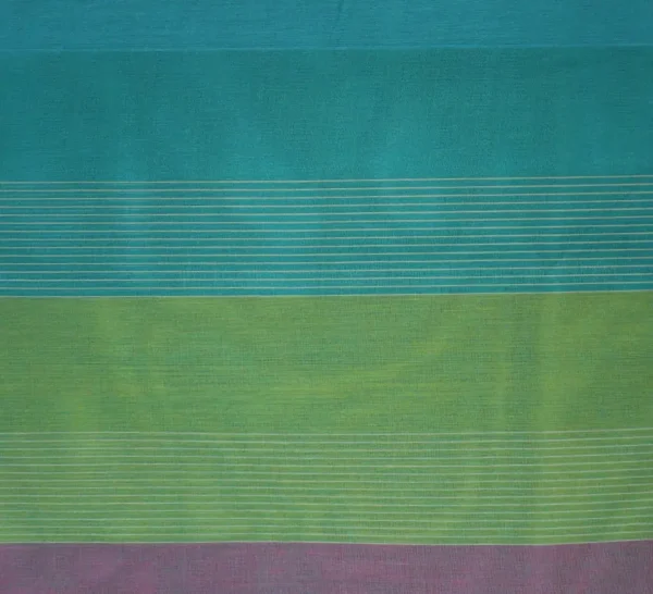 Pure Handloom Kovai Cotton Saree In Multi Shade