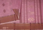 Pure Handloom Kovai Cotton Saree In Orchid Pink