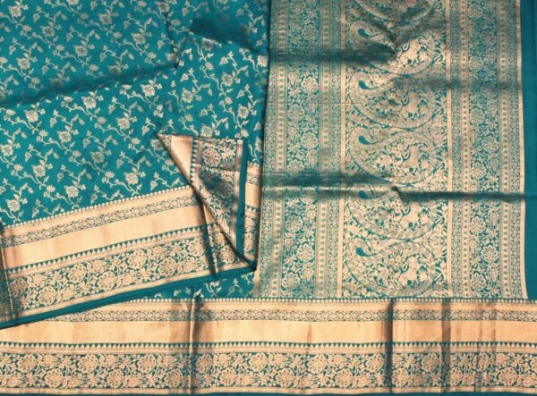 Pavithram Soft Silk Saree Rama Green