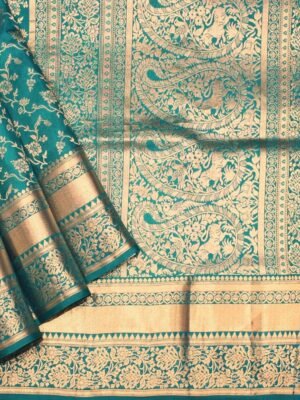 Pavithram Soft Silk Saree Rama Green