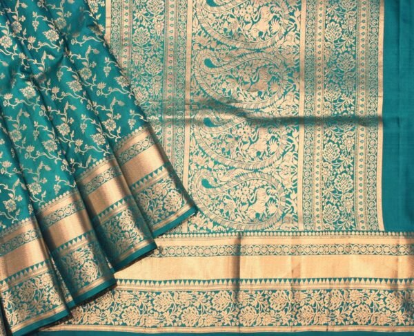 Pavithram Soft Silk Saree Rama Green