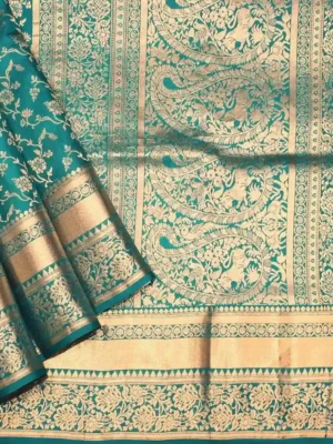 Pavithram Soft Silk Saree Rama Green