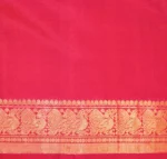 Soft Silk Saree In Dark beige With Ikkat Designs