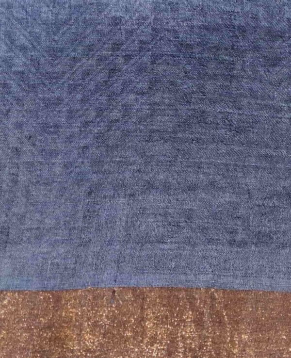 Damask Print Pure Tussar Silk Saree