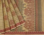 Sandal Color In Kovai Cotton Saree With Threadwork
