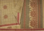 Sandal Color In Kovai Cotton Saree With Threadwork