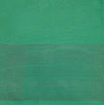 Iconic Kovai Cotton Saree In Sea Green With Leaf Motifs