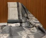Semi Tussar Salwar Material With Printed Pattern