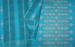 Pure Handloom Kovai Cotton Saree In Teal Green
