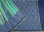 Pure Chanderi Silk In Multi Color Saree With Bandhani Print