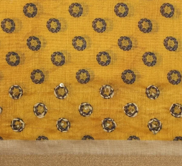 Bandhani Semi Tussar Saree