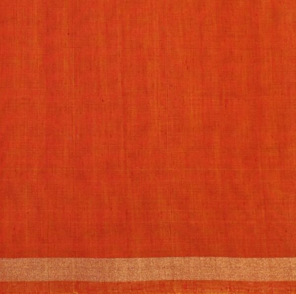 Beige Cream Pure Silk Cotton Saree