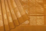 Beige Honey Gold Pure Silk Cotton Saree