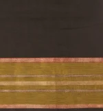 Black Handloom Pure Kovai Cotton Saree