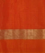 Crimson Red Pure Silk Cotton Saree