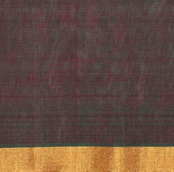 Deep Purple Pure Silk Cotton Saree