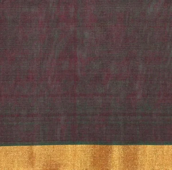 Deep Purple Pure Silk Cotton Saree
