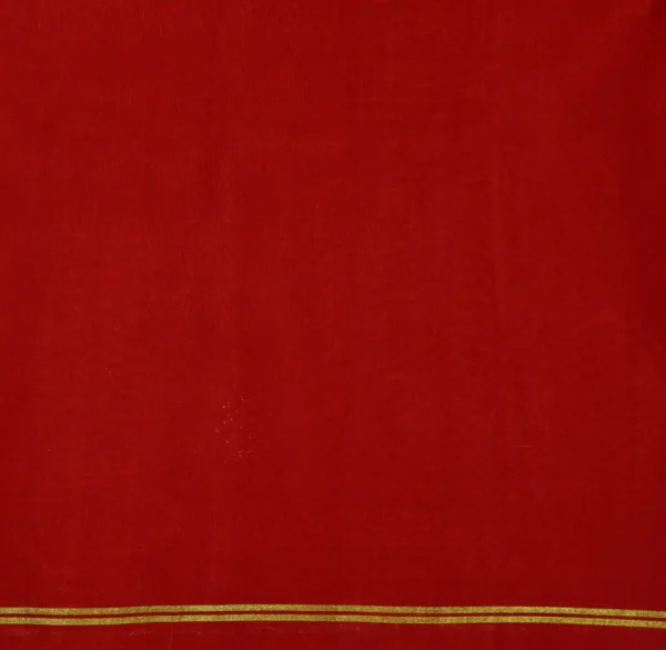 Ivory Cream Pure Silk Cotton Saree