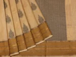 Light Beige Kovai Cotton Saree