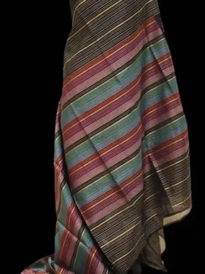 Multicolour Tissue Silk Saree