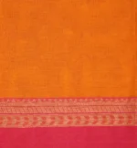 Mustard Yellow Kovai Cotton Saree