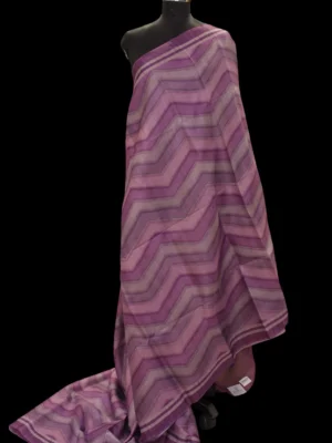 Plum Purple Gajji Silk Saree