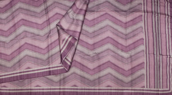 Plum Purple Gajji Silk Saree