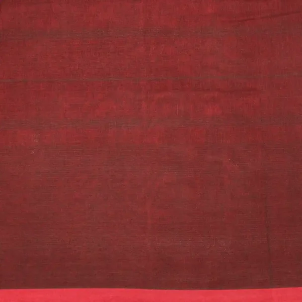 Rich Maroon Pure Kovai Cotton Saree