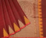 Rich Maroon Pure Kovai Cotton Saree