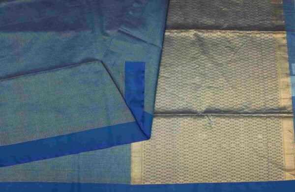Royal Blue Pure Silk Cotton Saree