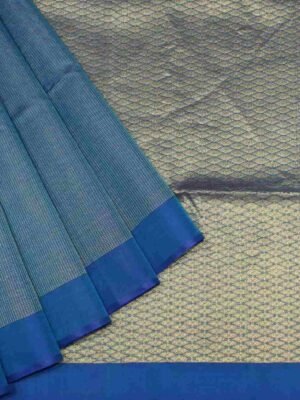 Royal Blue Pure Silk Cotton Saree