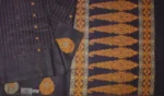 Dark Navy Blue Kovai Cotton Saree