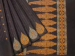 Dark Navy Blue Kovai Cotton Saree