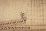 Ivory Cream Assam Silk Saree