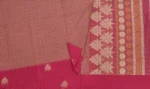 Crimson Red Pure Kovai Cotton Saree